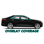 2020-2026 Cadillac CT4 | Window Trim Chrome Delete PreCut Vinyl Wrap