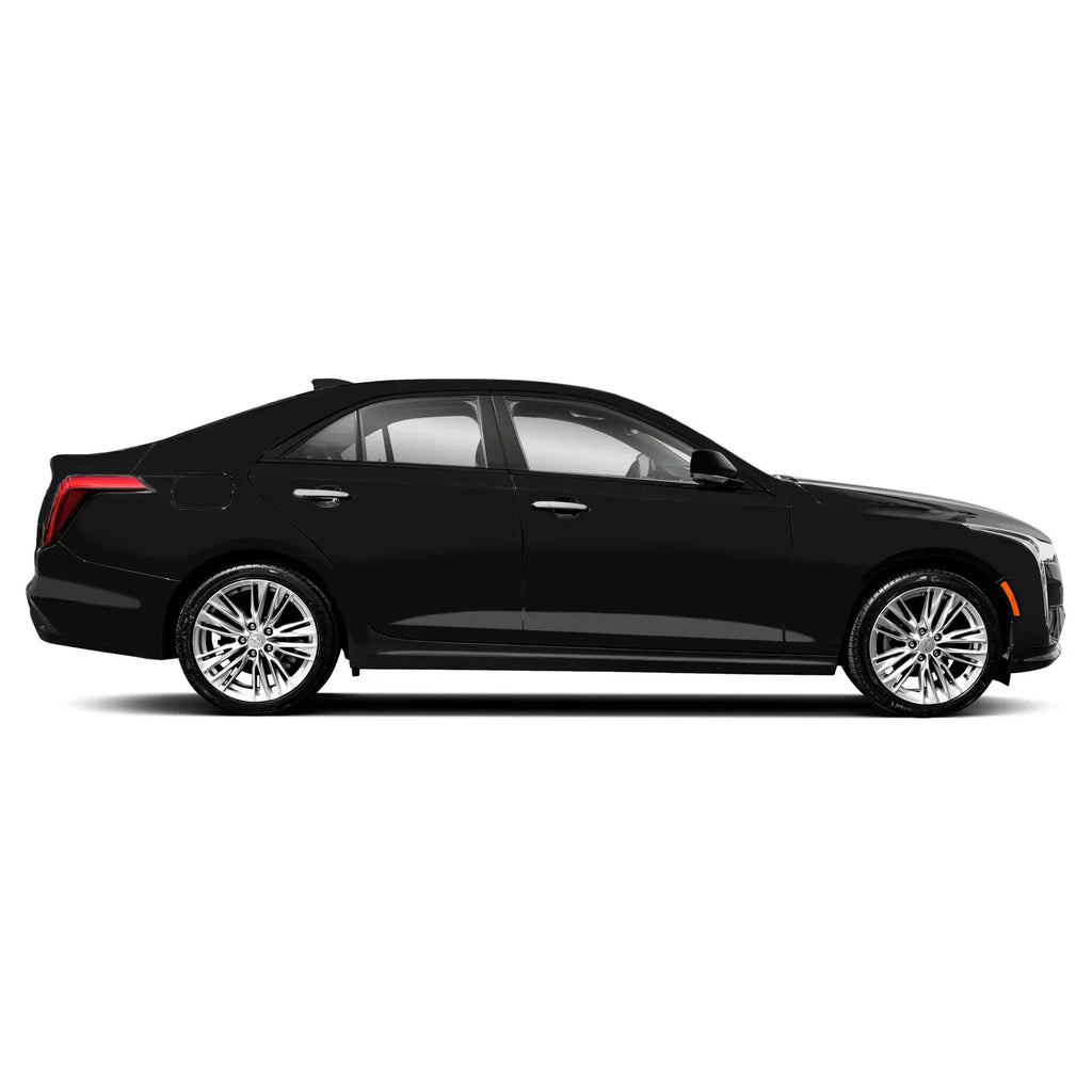 2020-2026 Cadillac CT4 | Window Trim Chrome Delete PreCut Vinyl Wrap