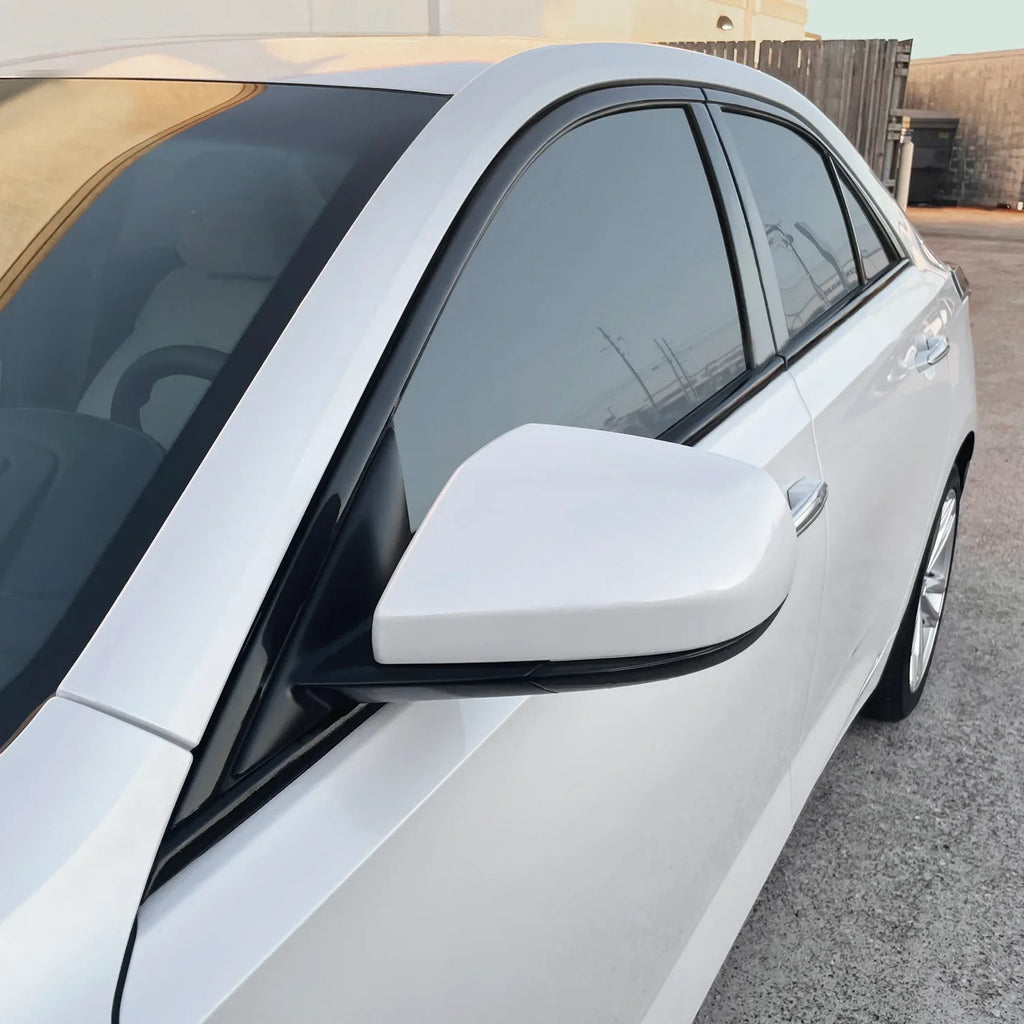 2020-2026 Cadillac CT4 | Window Trim Chrome Delete PreCut Vinyl Wrap