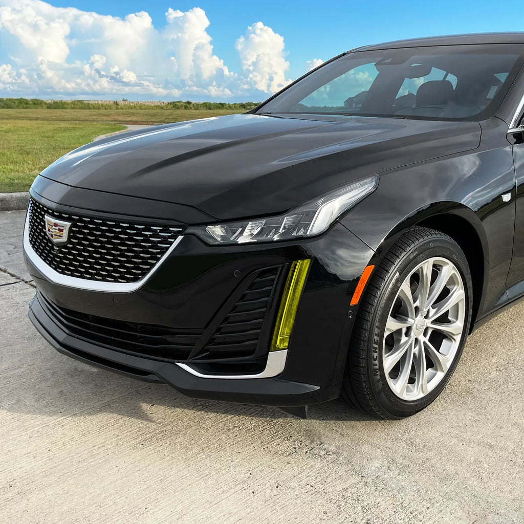 2020-2024 Cadillac CT5 | Fog Light & Turn Signal PreCut Tint Overlays