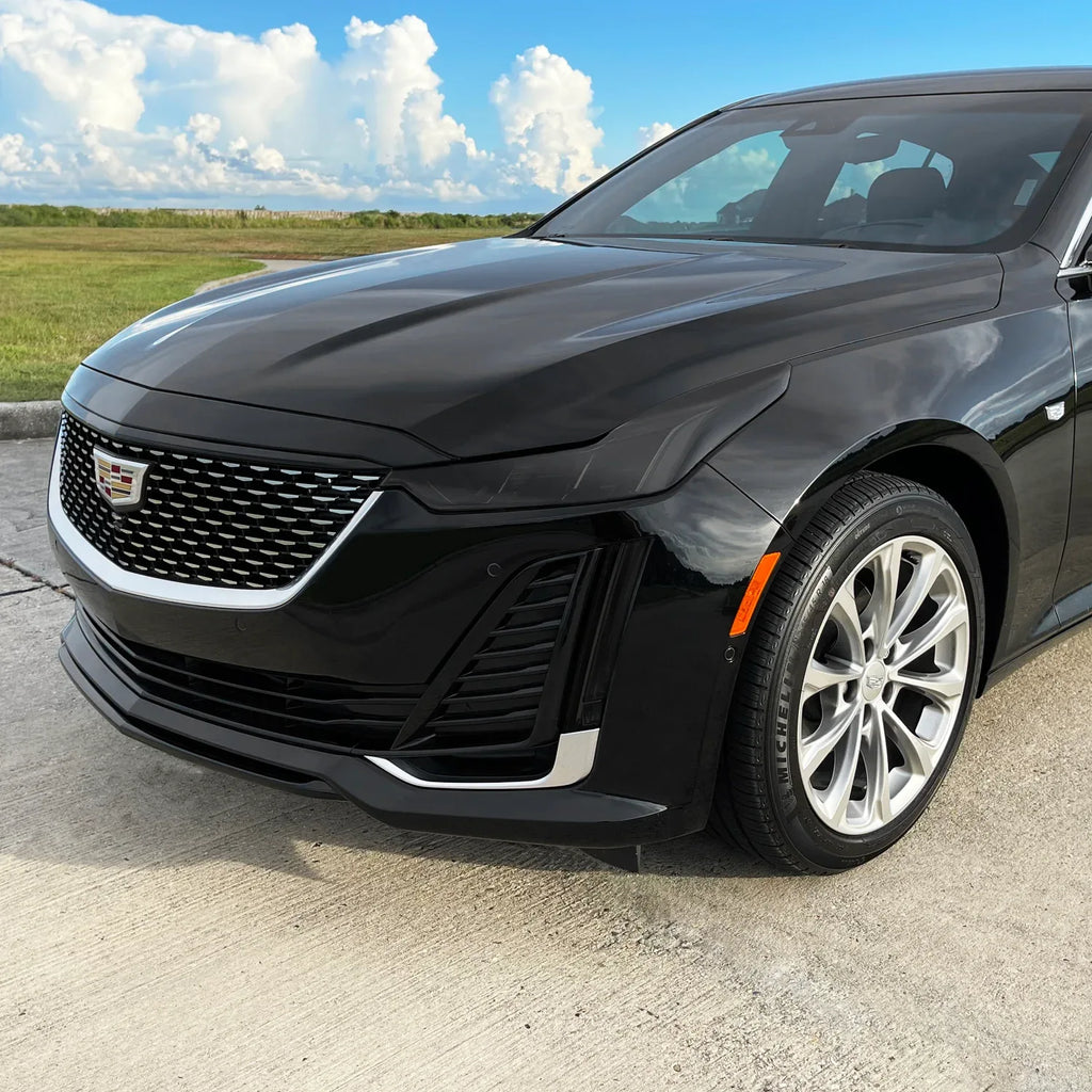 2020-2024 Cadillac CT5 | Headlight PreCut Tint Overlays