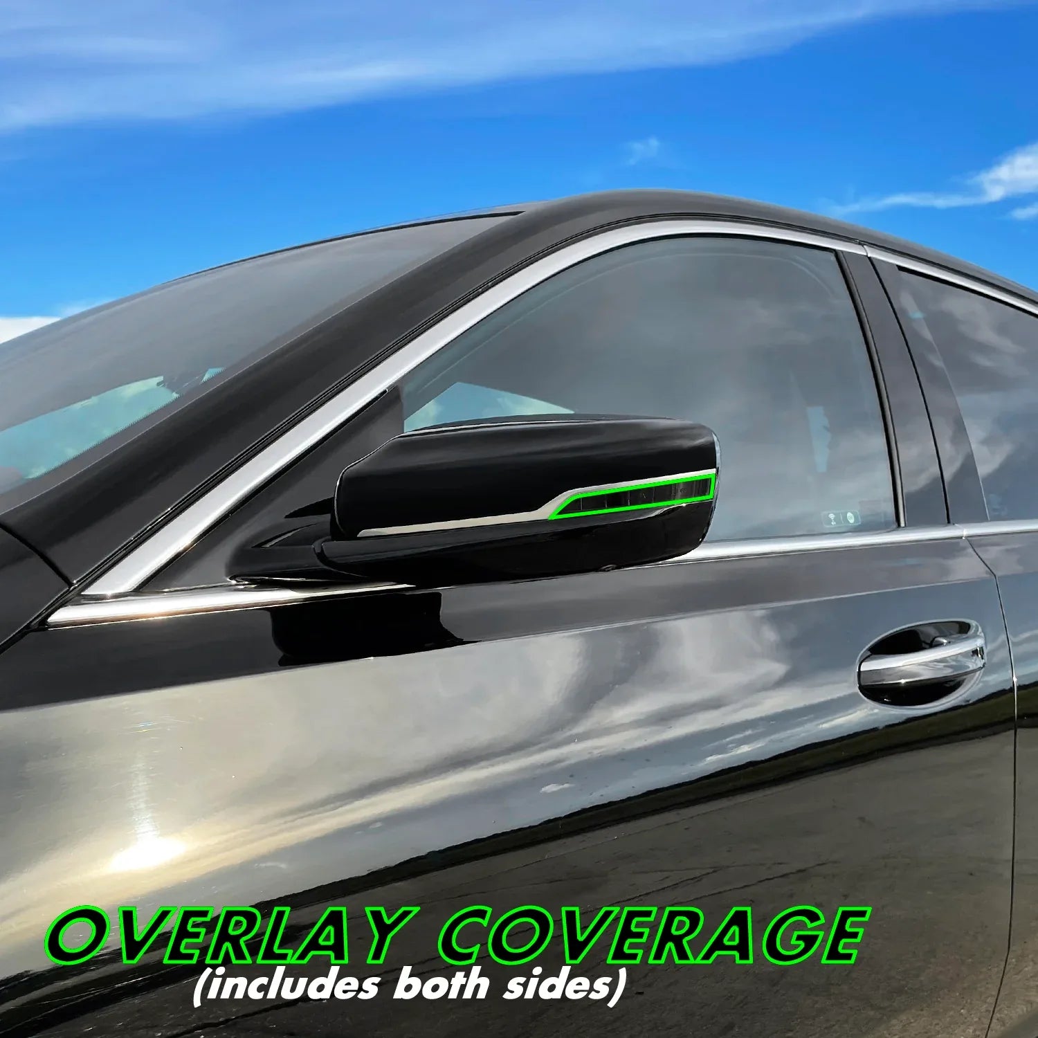 2020-2024 Cadillac CT5 | Mirror Turn Signal PreCut Tint Overlays