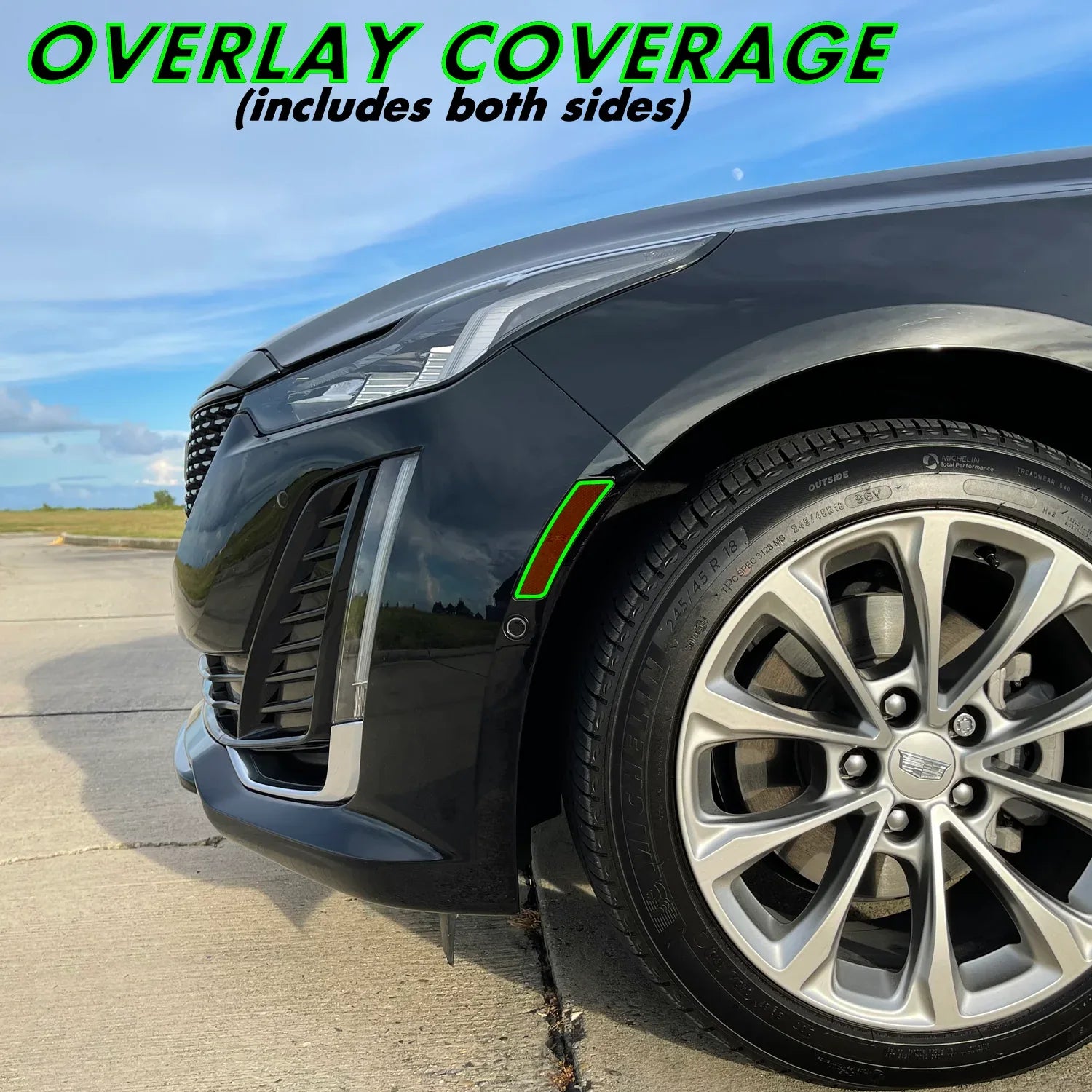 2020-2026 Cadillac CT5 | Side Marker PreCut Tint Overlays