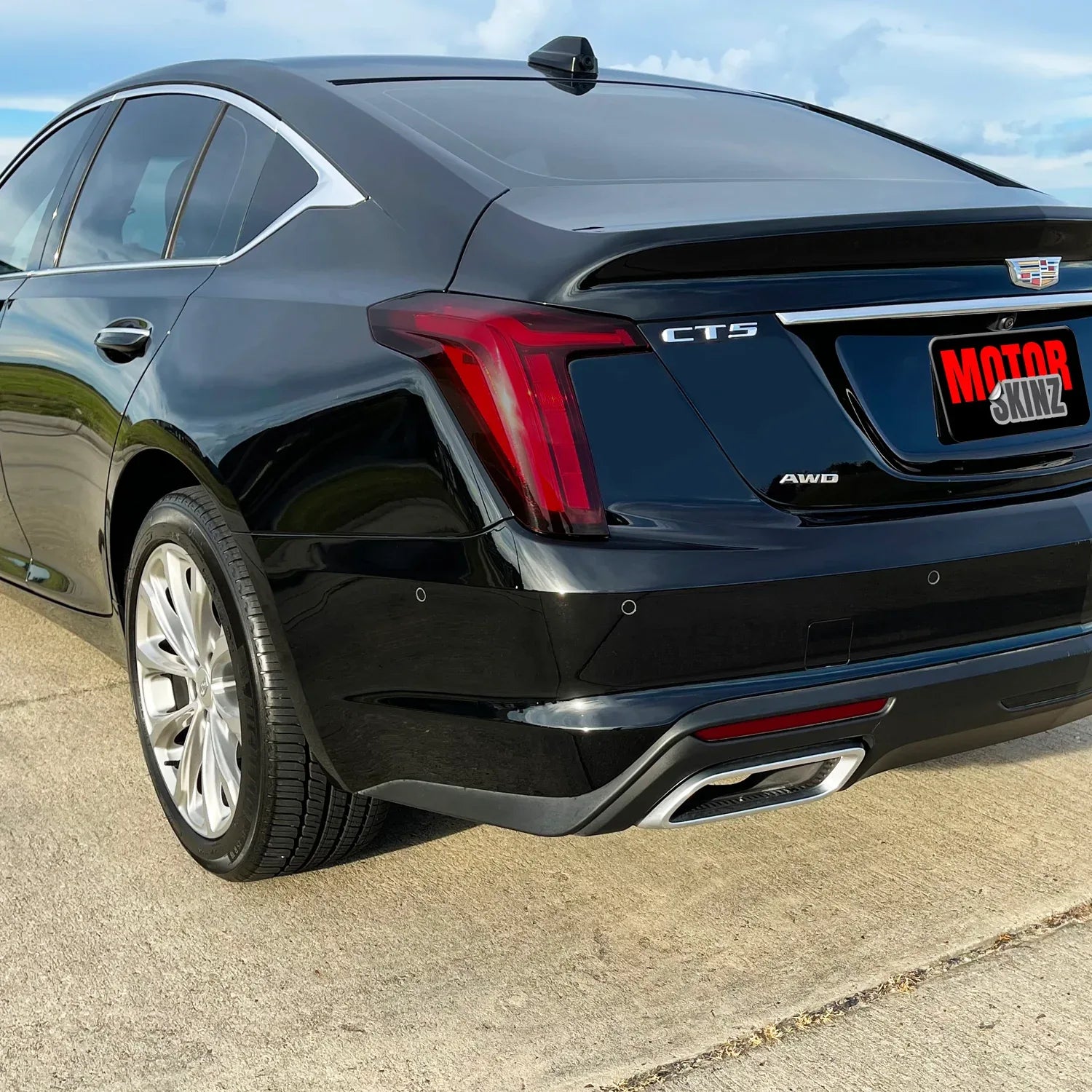 2020-2026 Cadillac CT5 | Tail Light PreCut Tint Overlays
