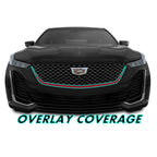2020-2026 Cadillac CT5 | Front Grill Trim Chrome Delete PreCut Vinyl Wrap