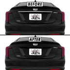 2020-2026 Cadillac CT5 | Rear Trunk Trim Chrome Delete PreCut Vinyl Wrap