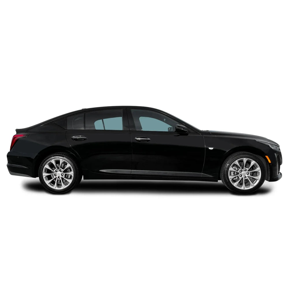 2020-2026 Cadillac CT5 | Window Trim Chrome Delete PreCut Vinyl Wrap