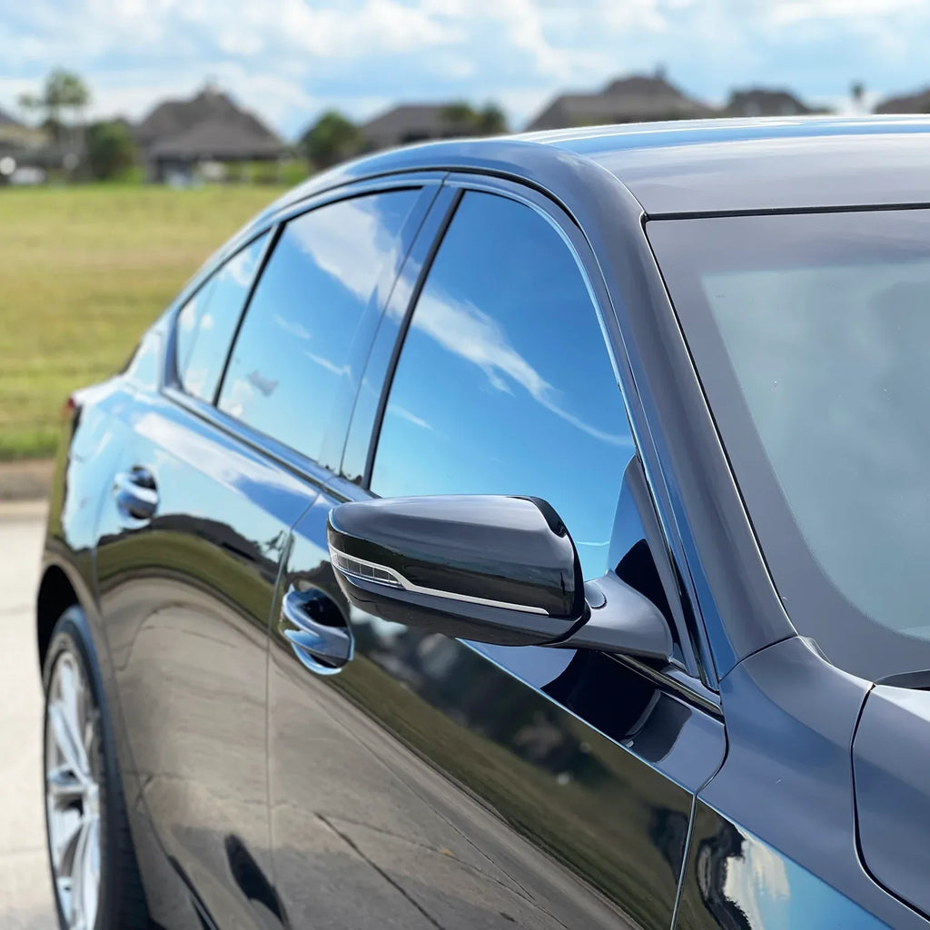 2020-2026 Cadillac CT5 | Window Trim Chrome Delete PreCut Vinyl Wrap