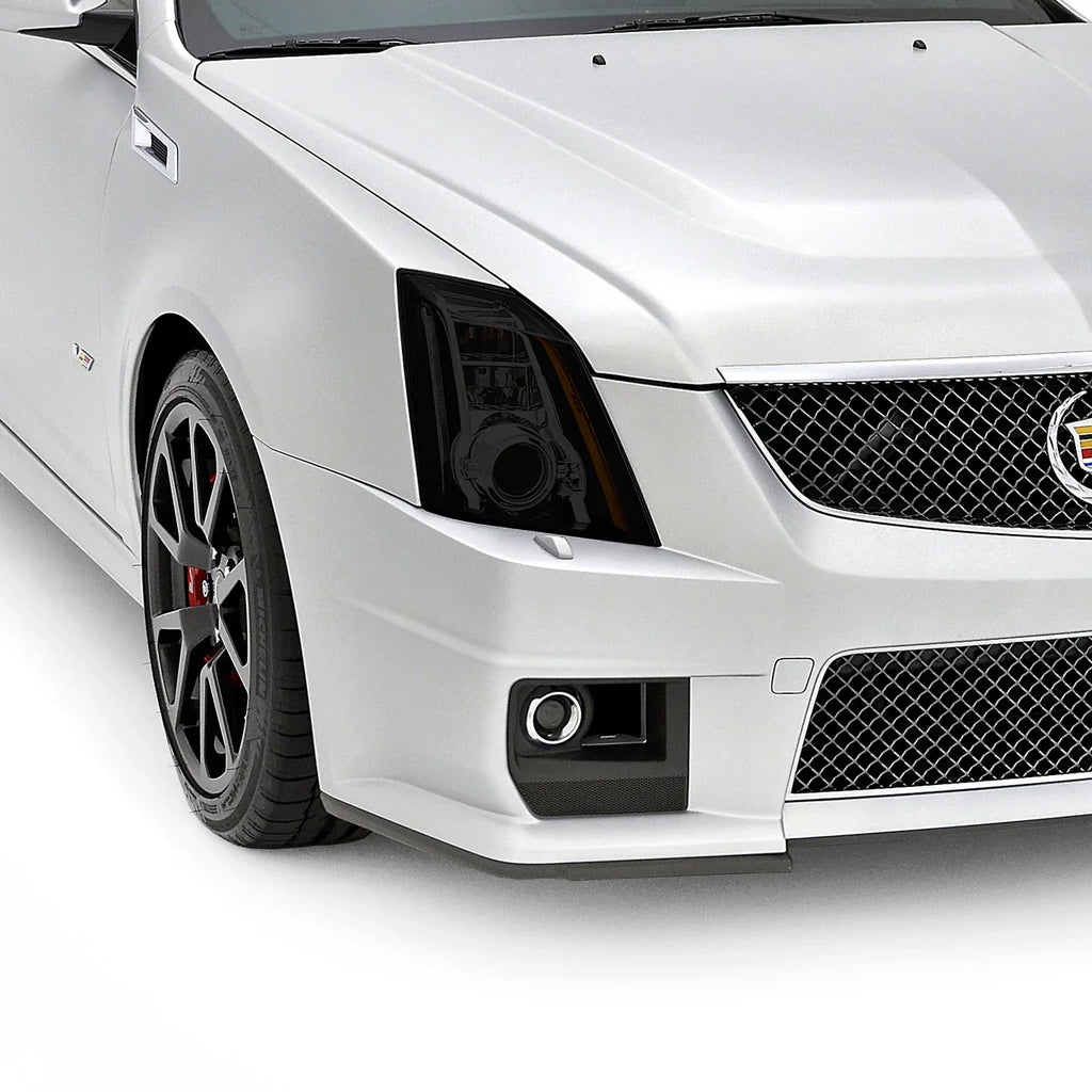2008-2014 Cadillac CTS | Headlight PreCut Tint Overlays