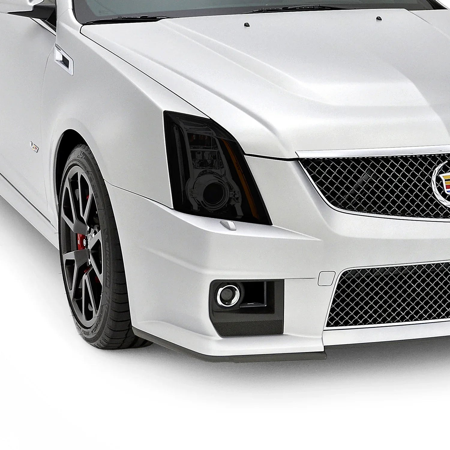 2008-2014 Cadillac CTS | Headlight PreCut Tint Overlays