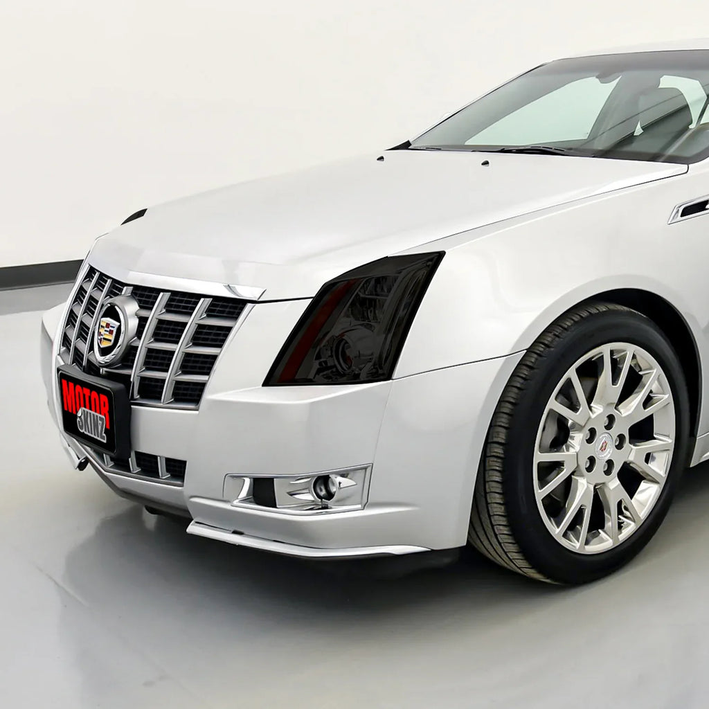 2008-2014 Cadillac CTS | Headlight PreCut Tint Overlays