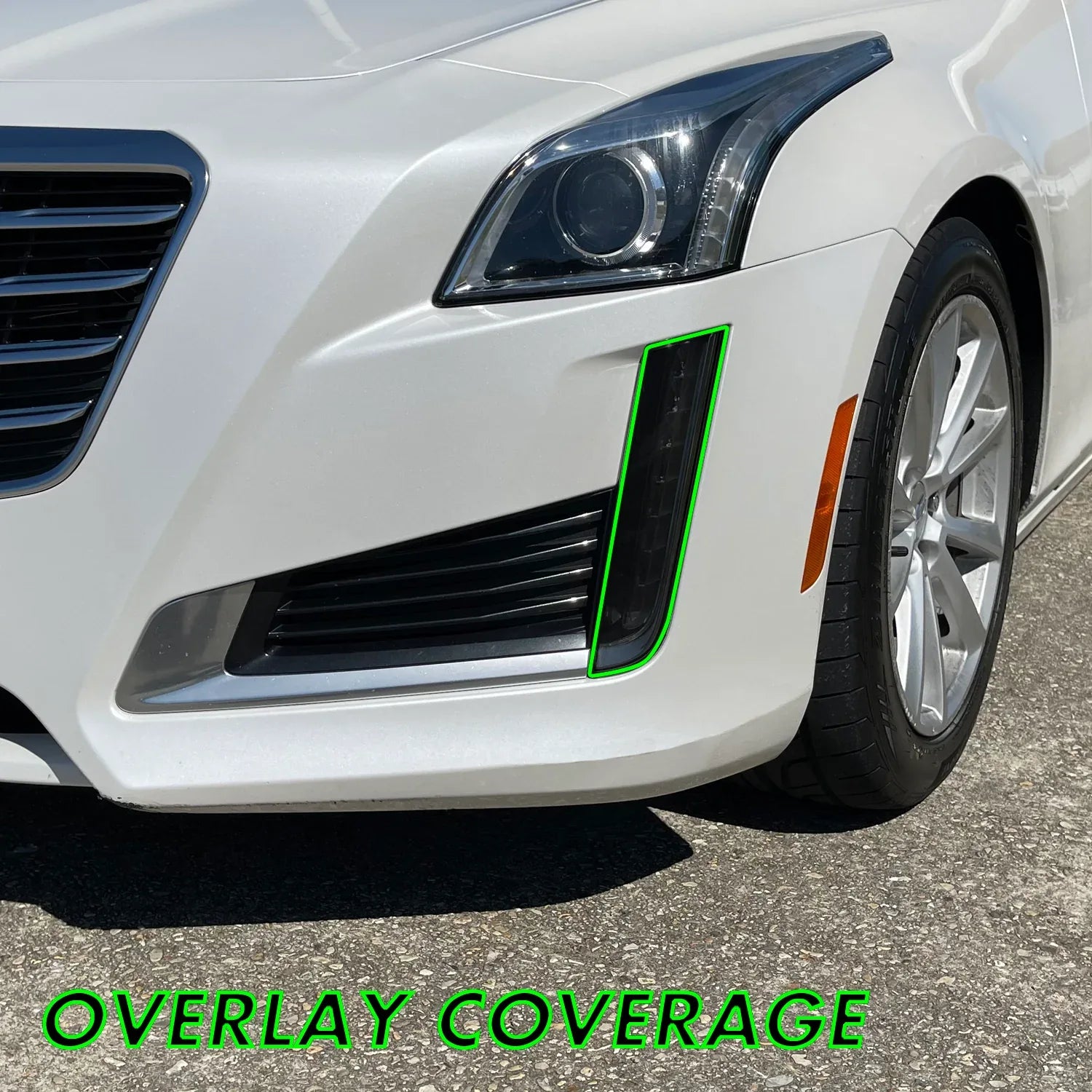 2014-2019 Cadillac CTS | DRL Turn Signal PreCut Tint Overlays