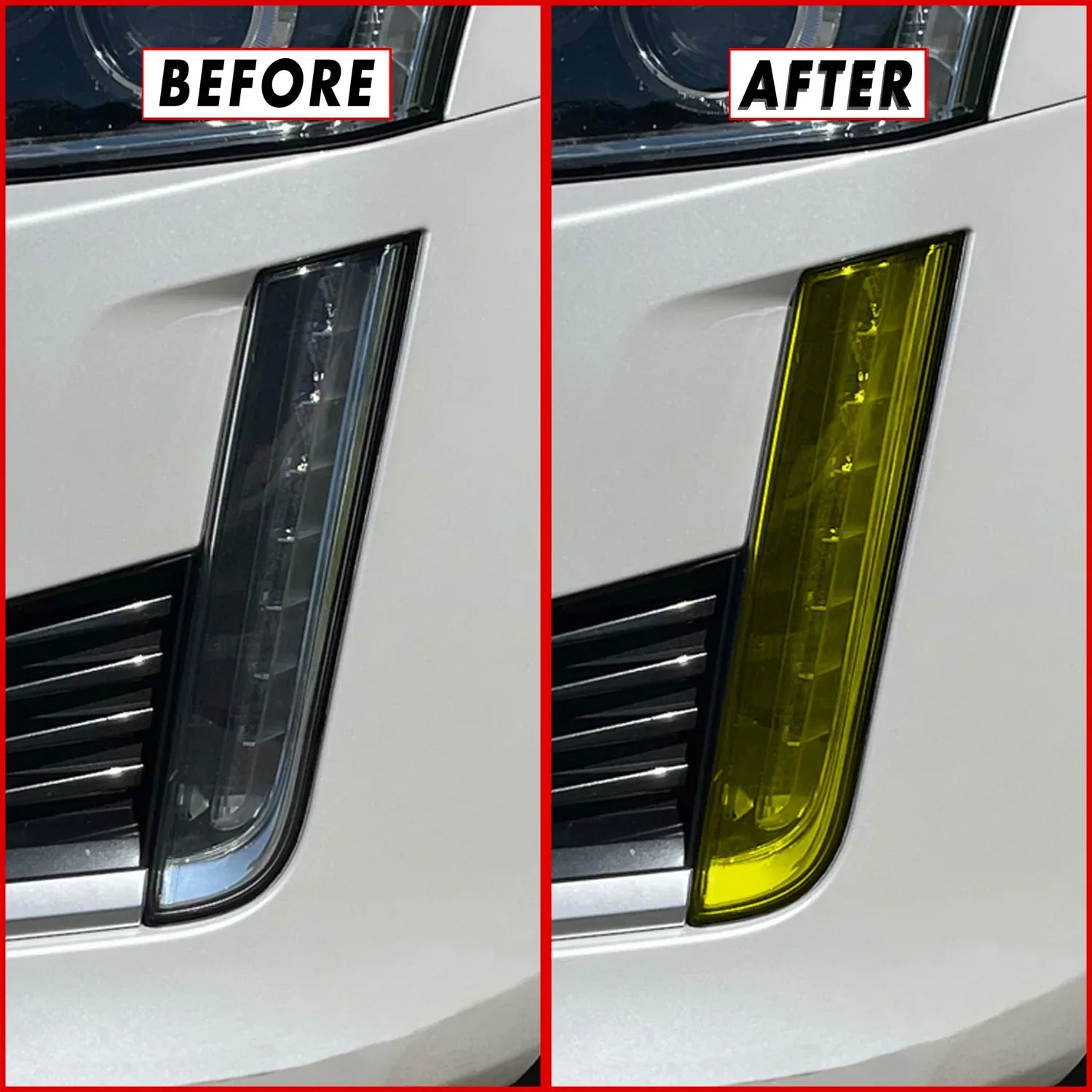 2014-2019 Cadillac CTS | DRL Turn Signal PreCut Tint Overlays
