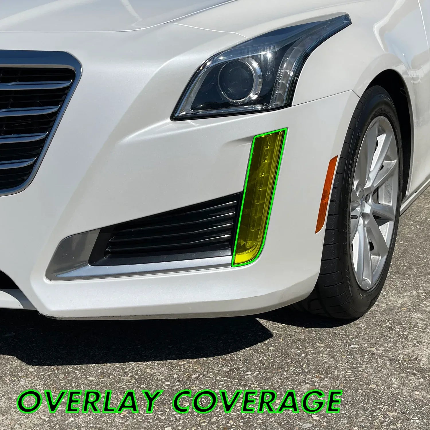 2014-2019 Cadillac CTS | DRL Turn Signal PreCut Tint Overlays