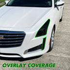 2014-2019 Cadillac CTS | Headlight PreCut Tint Overlays