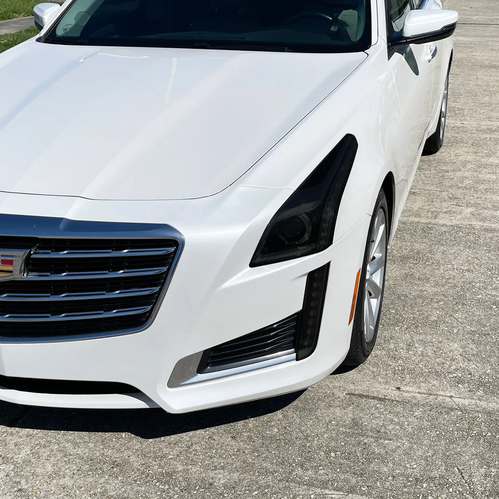 2014-2019 Cadillac CTS | Headlight PreCut Tint Overlays