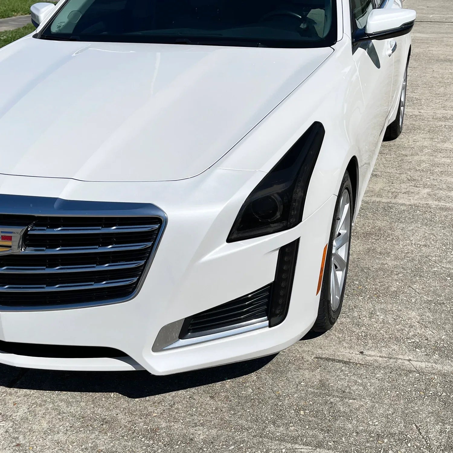2014-2019 Cadillac CTS | Headlight PreCut Tint Overlays