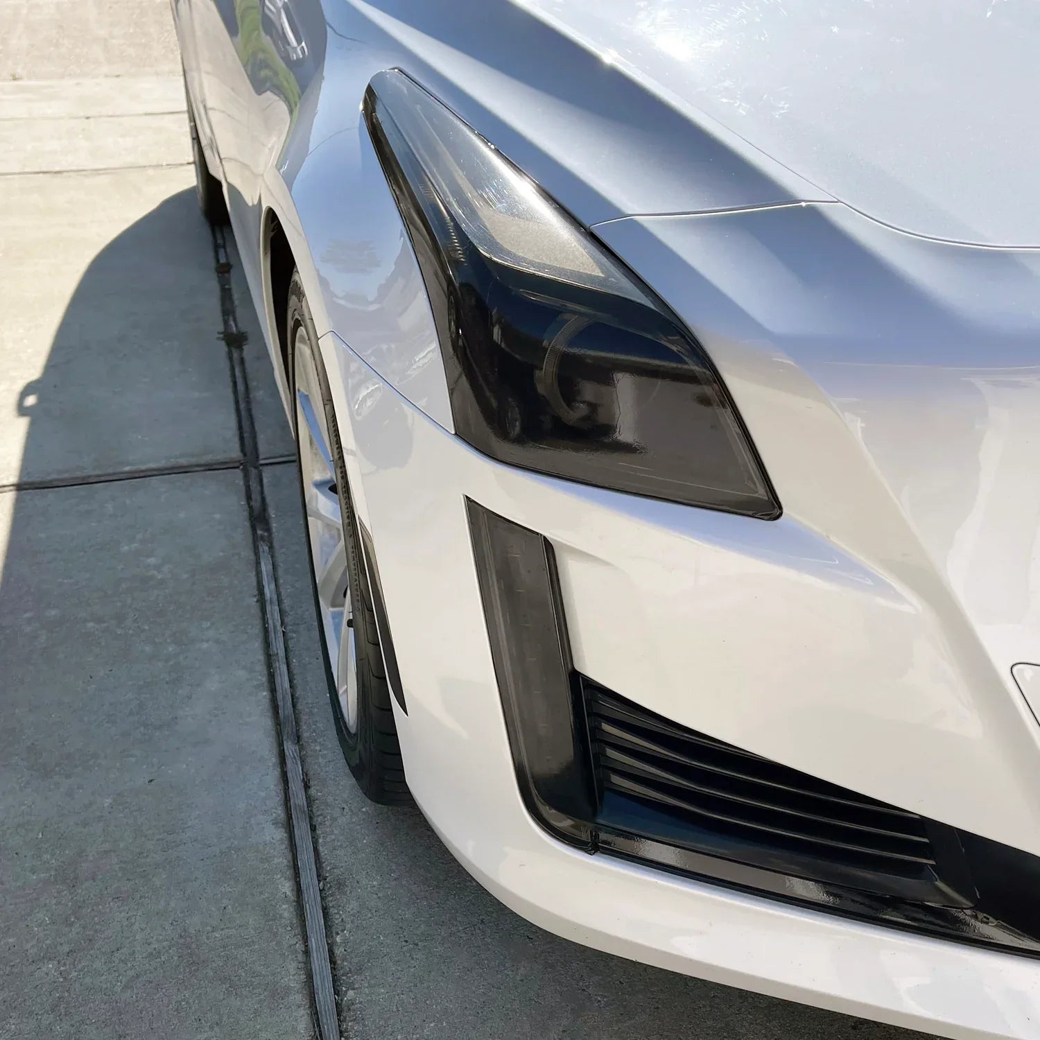 2014-2019 Cadillac CTS | Headlight PreCut Tint Overlays