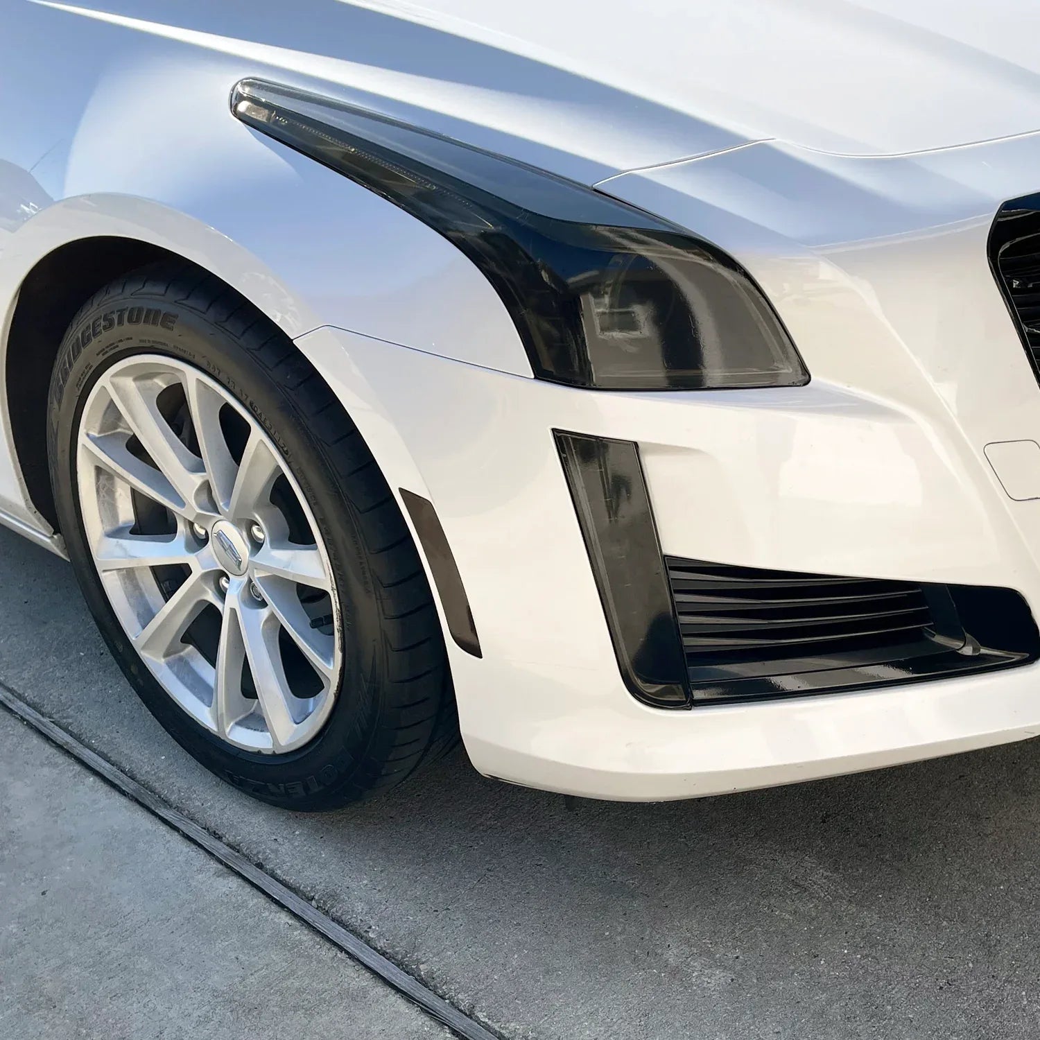 2014-2019 Cadillac CTS | Headlight PreCut Tint Overlays