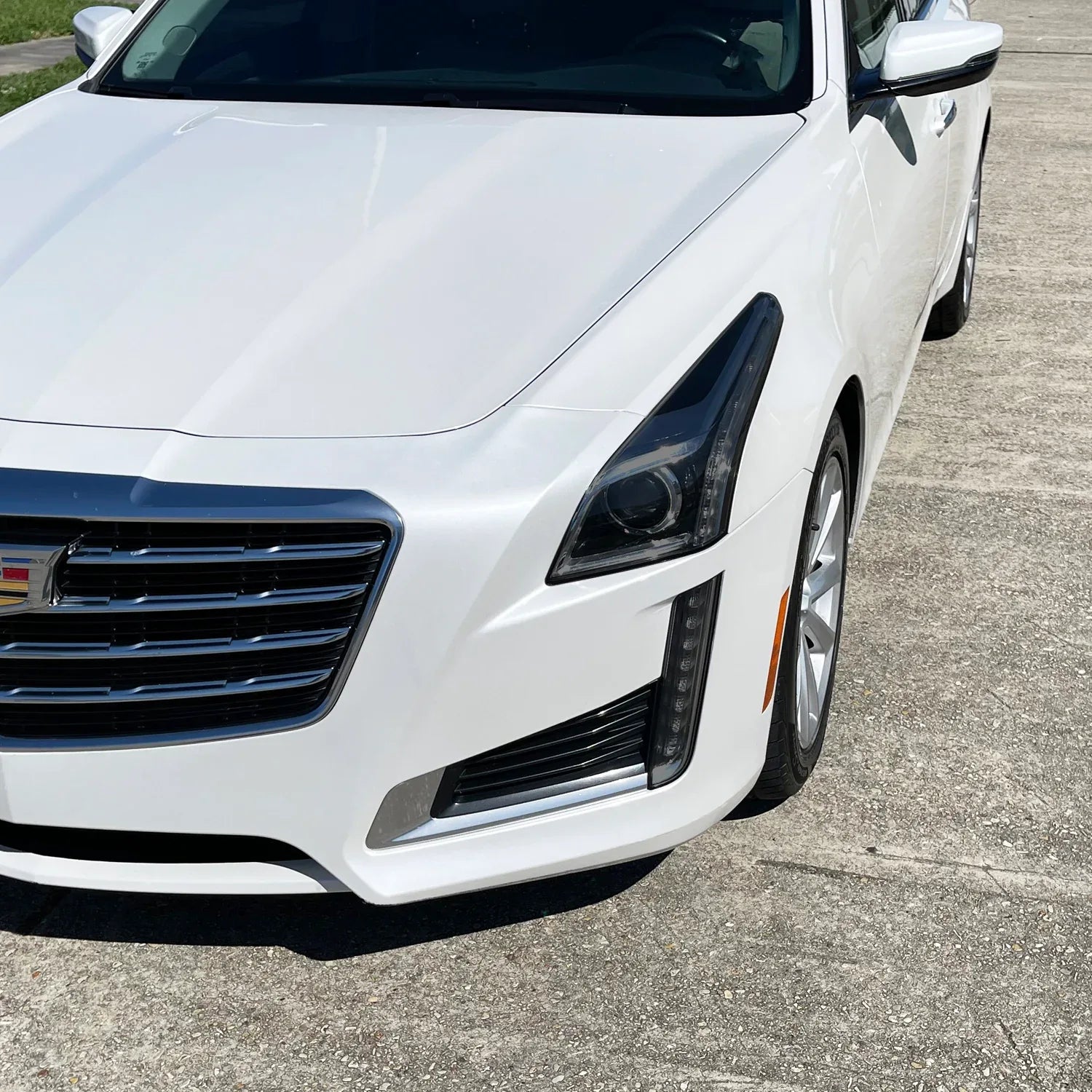 2014-2019 Cadillac CTS | Headlight PreCut Tint Overlays