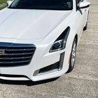 2014-2019 Cadillac CTS | Headlight Eyelid PreCut Vinyl Overlays