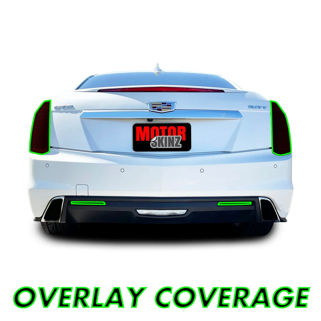2014-2019 Cadillac CTS | Tail Light PreCut Tint Overlays