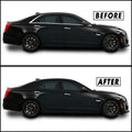 2014-2019 Cadillac CTS | Window Trim Chrome Delete PreCut Vinyl Wrap