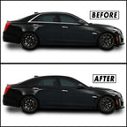 2014-2019 Cadillac CTS | Window Trim Chrome Delete PreCut Vinyl Wrap