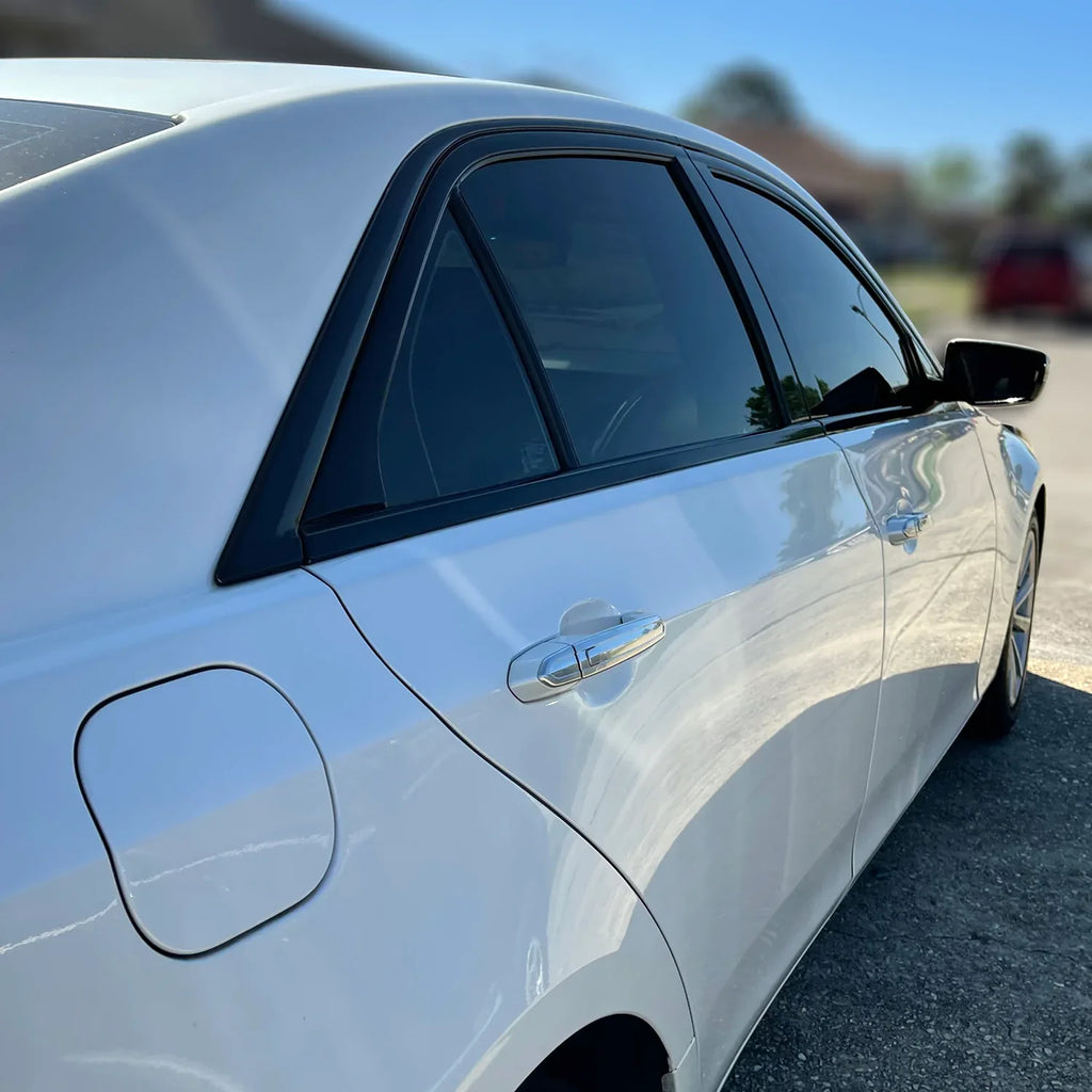 2014-2019 Cadillac CTS | Window Trim Chrome Delete PreCut Vinyl Wrap
