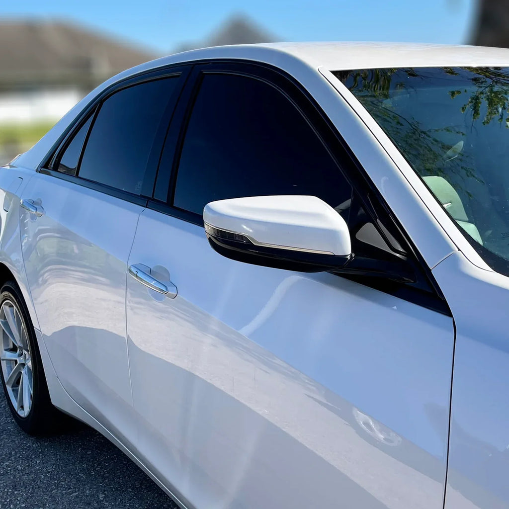 2014-2019 Cadillac CTS | Window Trim Chrome Delete PreCut Vinyl Wrap