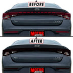 2021-2024 Kia K5 | Tail Light Cutout PreCut Tint Overlays