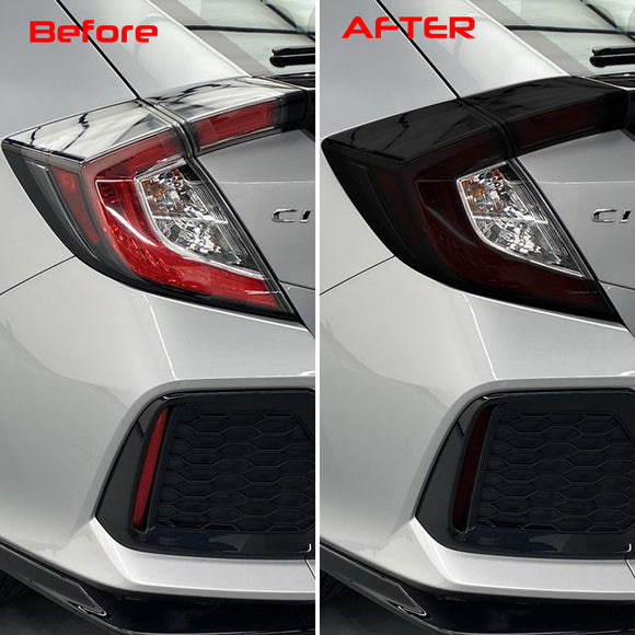 2016-2021 Honda Civic Hatchback | Tail Light Cutout PreCut Tint Overlays