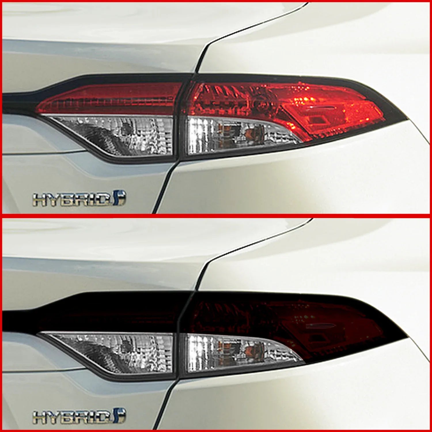 2020-2022 Toyota Corolla Sedan | Tail Light Cutout PreCut Tint Overlays