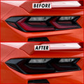 2020-2022 Chevrolet Corvette C8 | Tail Light Cutout PreCut Tint Overlays
