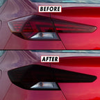2019-2020 Hyundai Elantra | Tail Light Cutout PreCut Tint Overlays