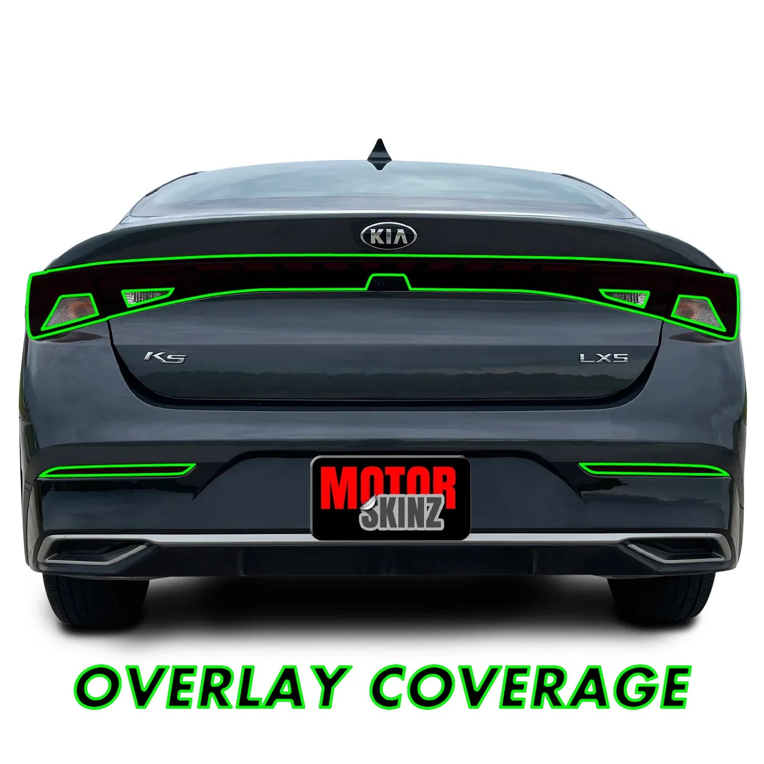 2021-2024 Kia K5 | Tail Light Cutout PreCut Tint Overlays
