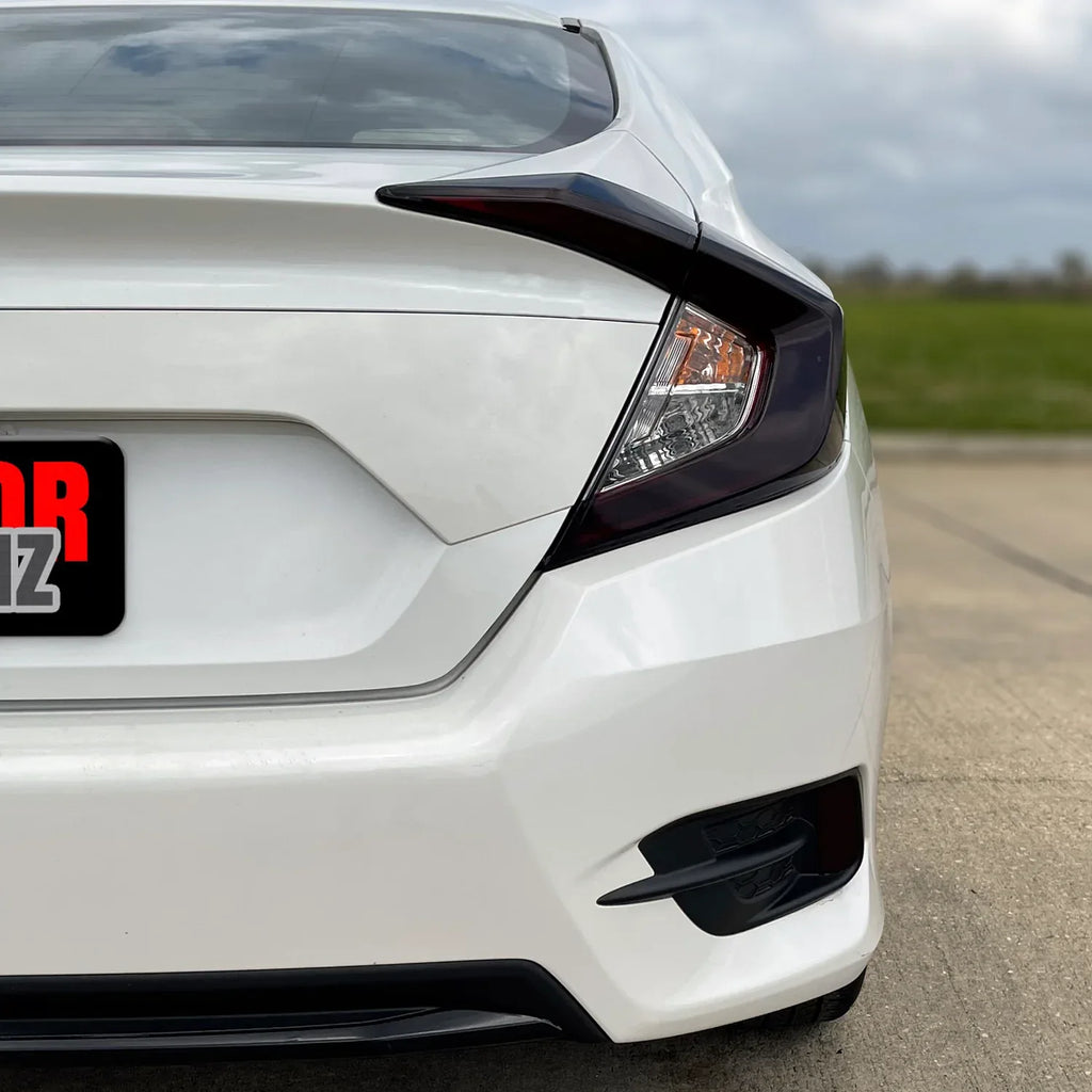 2016-2021 Honda Civic Sedan | Tail Light Cutout PreCut Tint Overlays