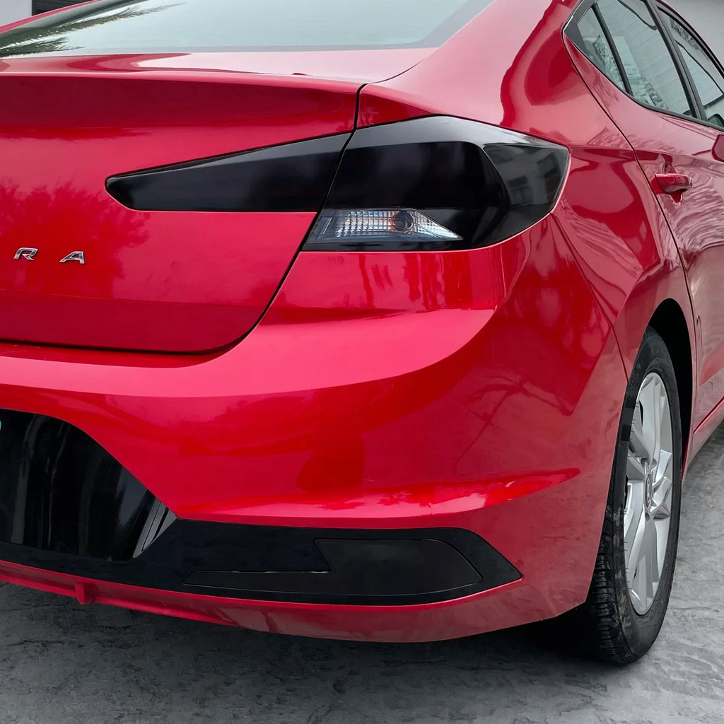 2019-2020 Hyundai Elantra | Tail Light Cutout PreCut Tint Overlays