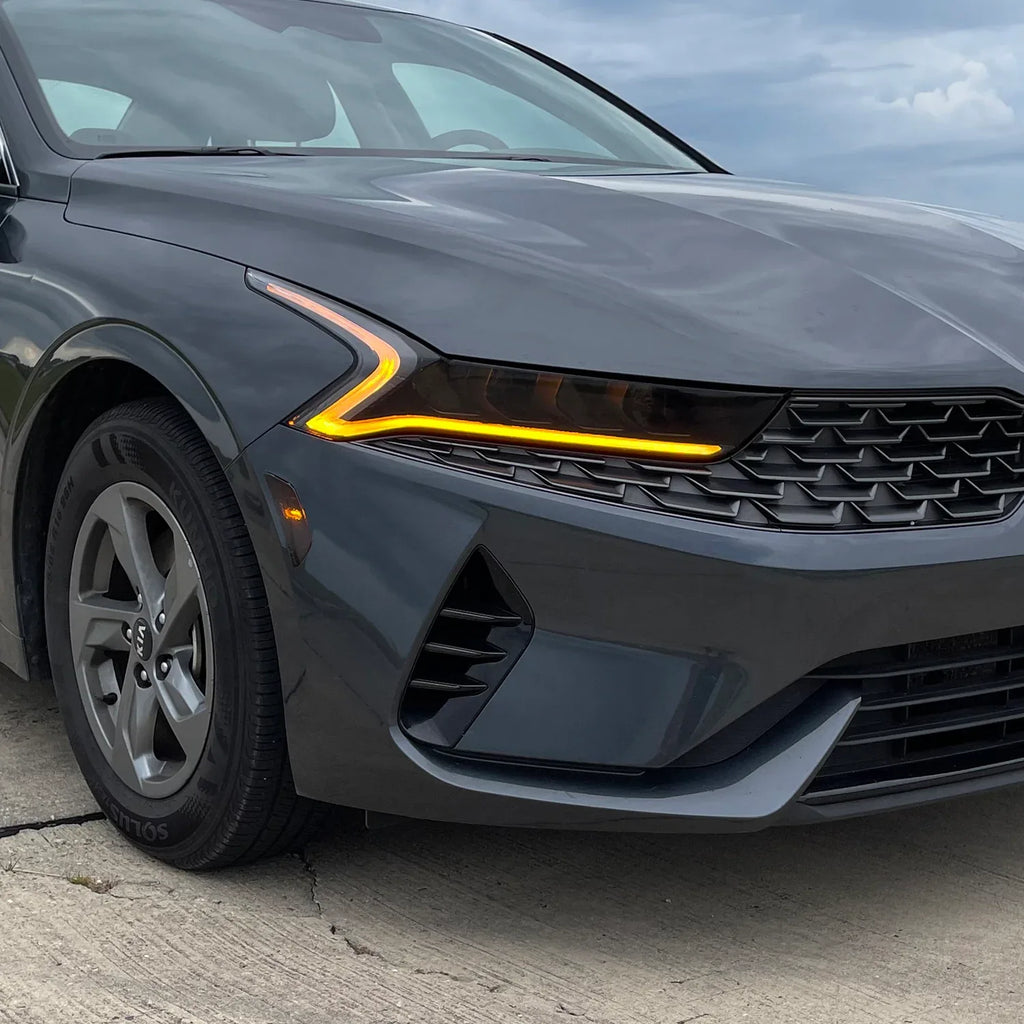 2021-2024 Kia K5 | Headlight Cutout PreCut Tint Overlays