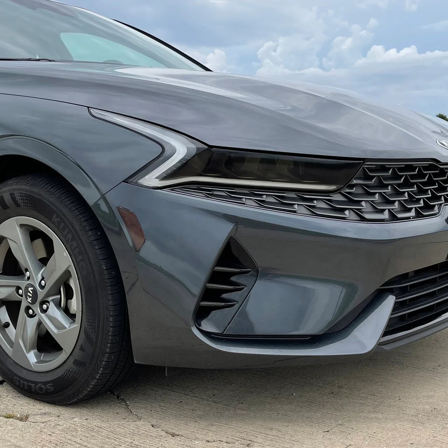 2021-2024 Kia K5 | Headlight Cutout PreCut Tint Overlays