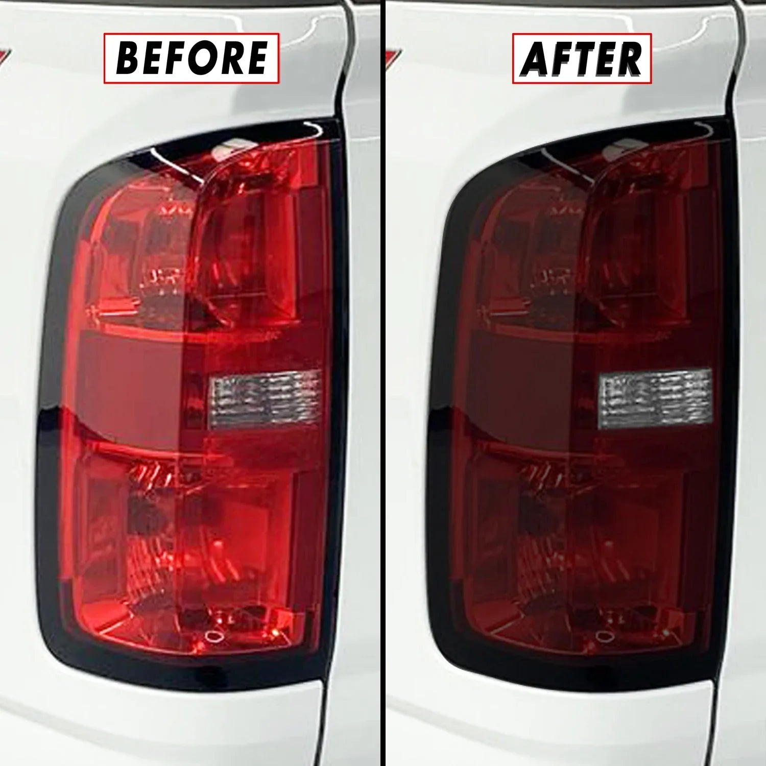 2015-2022 Chevrolet Colorado | Tail Light Reverse Cutout PreCut Tint Overlays