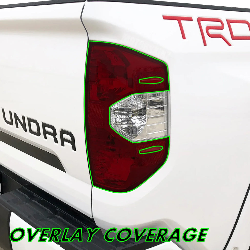 2014-2021 Toyota Tundra | Tail Light Cutout PreCut Tint Overlays
