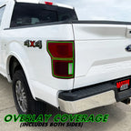 2018-2020 Ford F150 | Tail Light Cutout PreCut Tint Overlays
