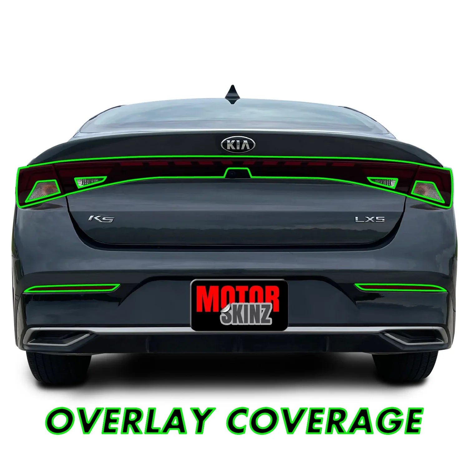 2021-2024 Kia K5 | Tail Light Cutout PreCut Tint Overlays