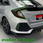 2016-2021 Honda Civic Hatchback | Tail Light Cutout PreCut Tint Overlays