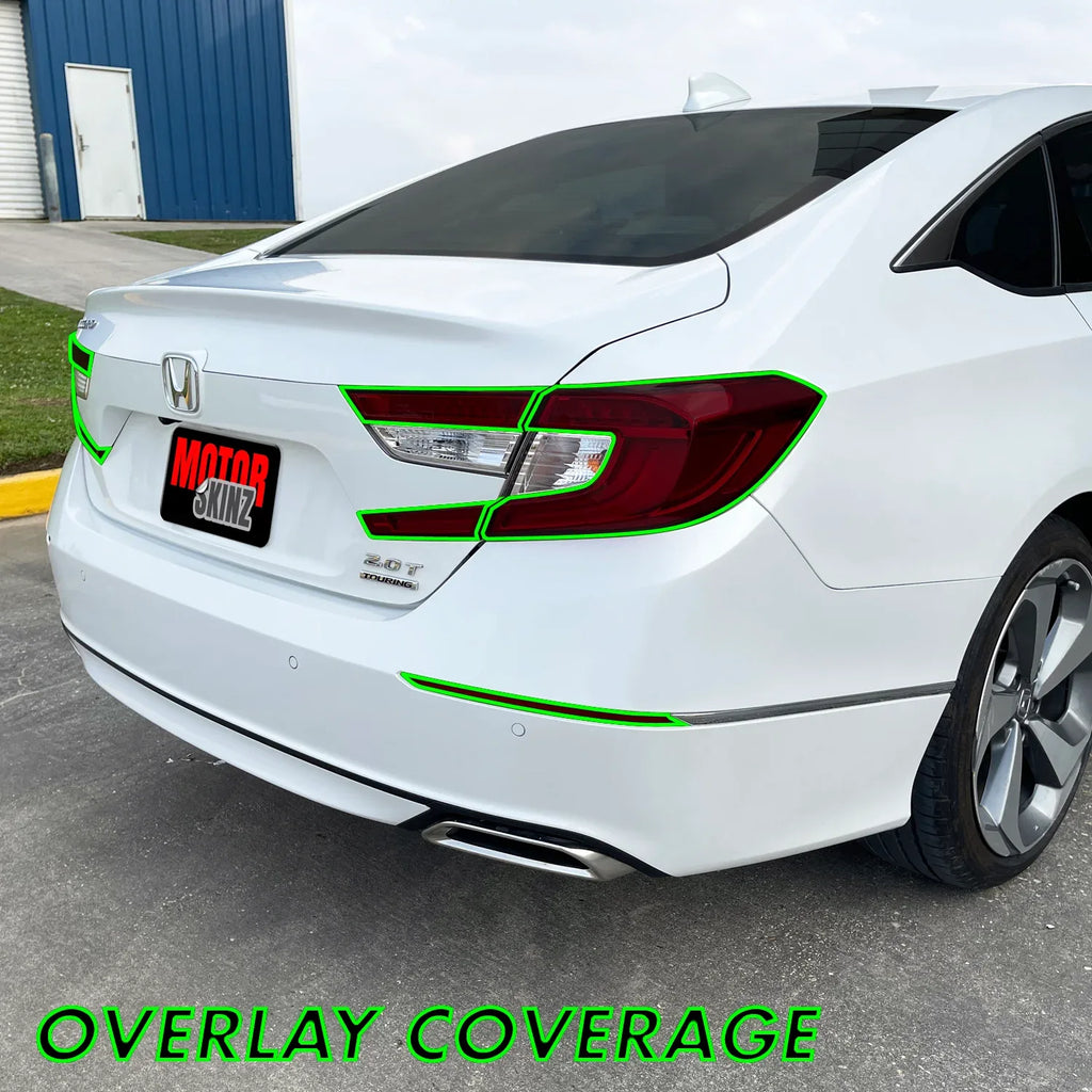 2018-2022 Honda Accord | Tail Light Cutout PreCut Tint Overlays