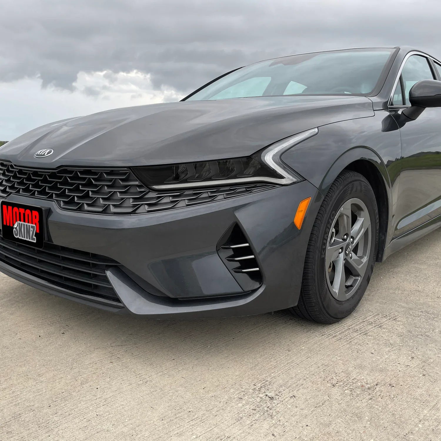 2021-2024 Kia K5 | Headlight Cutout PreCut Tint Overlays