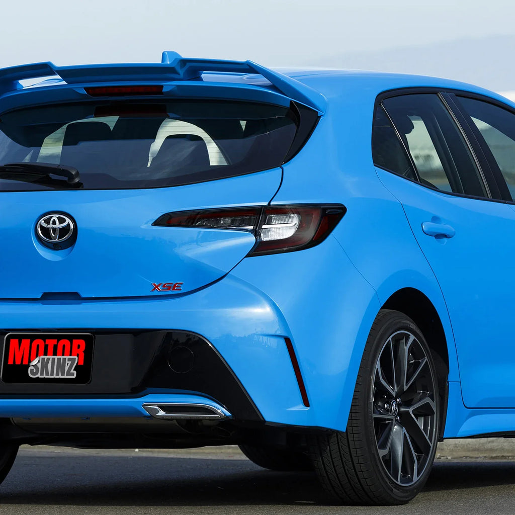 2019-2022 Toyota Corolla Hatchback | Tail Light Cutout PreCut Tint Overlays