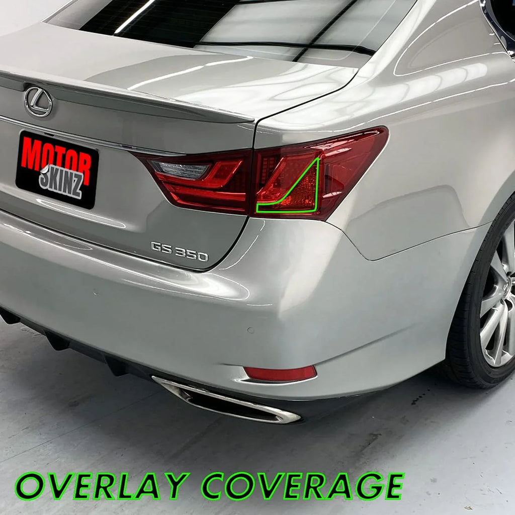 2013-2015 Lexus GS | Tail Light Turn Signal PreCut Tint Overlays