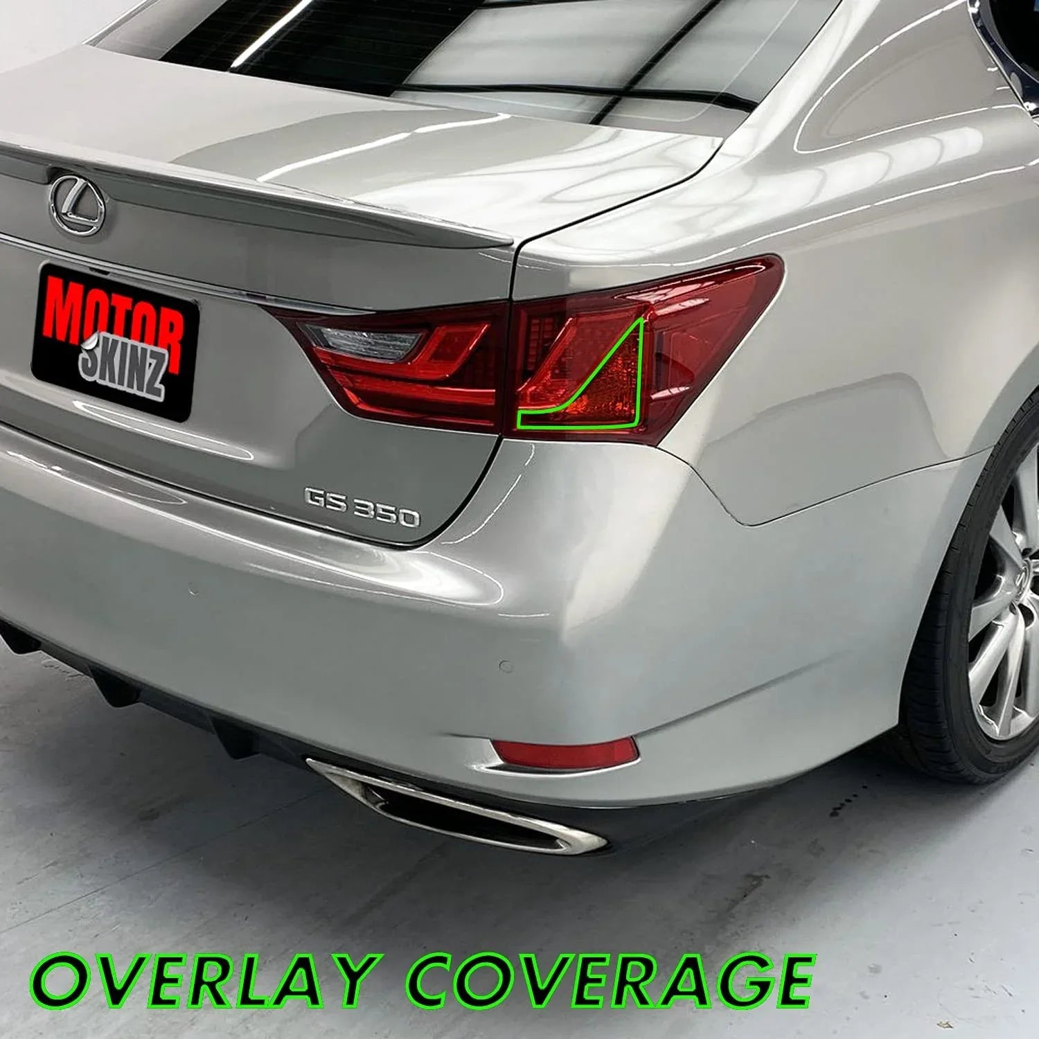 2013-2015 Lexus GS | Tail Light Turn Signal PreCut Tint Overlays